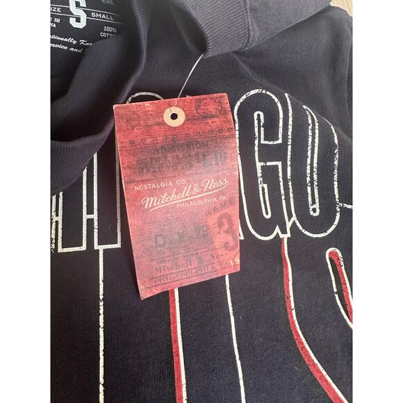 Vintage Chicago Bulls Mitchell & Ness T-Shirt - Size S - NEW - Picture 2 of 6